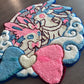 pink and blue ally