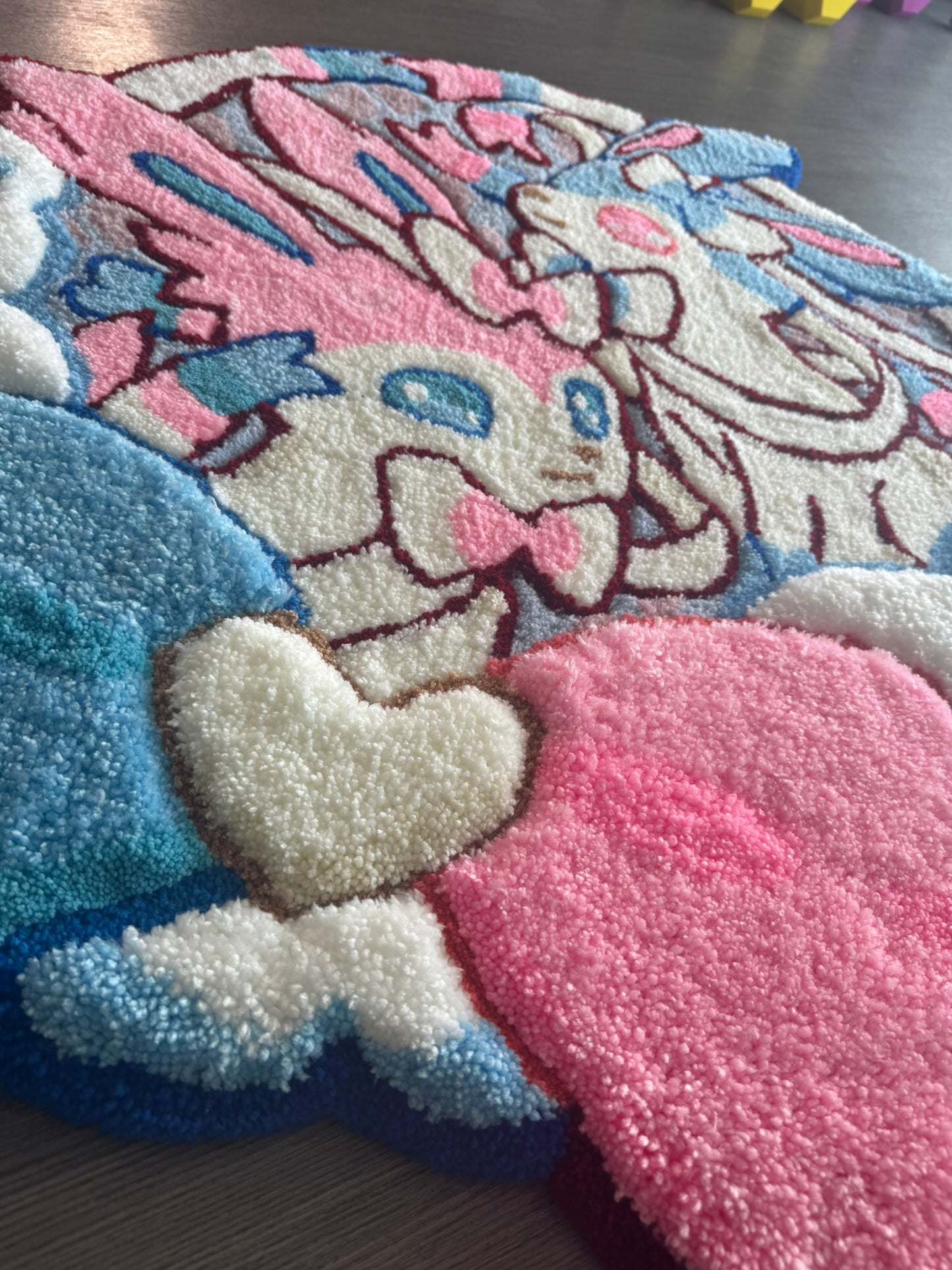 pink and blue ally